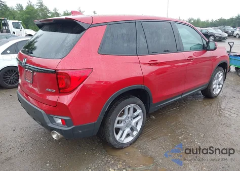 2024 Honda Passport Awd Ex-L from USA, damaged, VIN 5FNYF8H5XRB010355